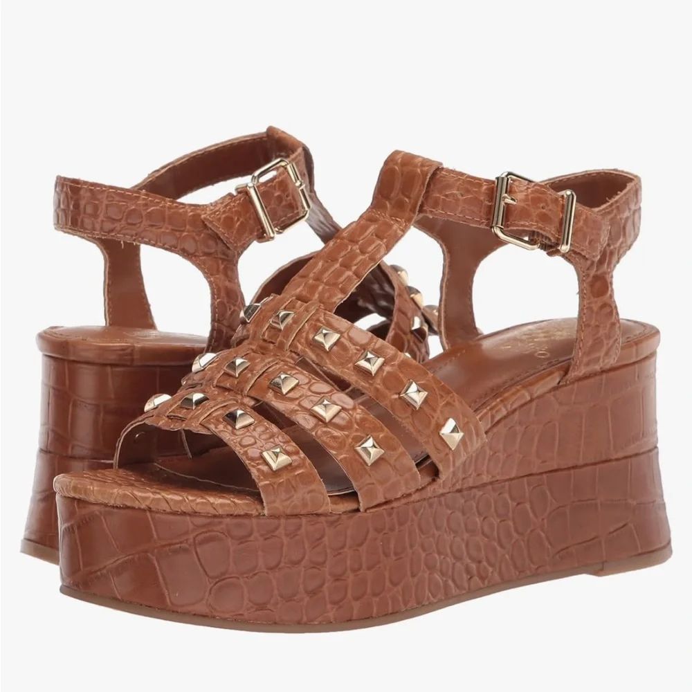 Vince Camuto Wedge Sandals - Picture 3 of 10